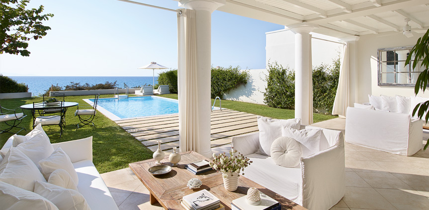 Marble Villa on the Sea Private Pool | Mandola Rosa