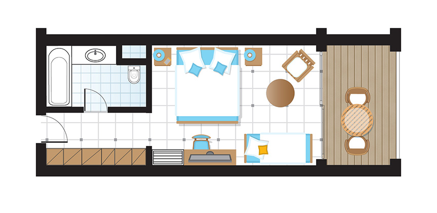 olympia-riviera-superior-sea-view-guestroom-floorplan